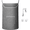 Grey, variant on KEEPJOY Large Door Hanging Hamper Bag, Large Capacity Hanging Laundry Hamper Basket with Wide Opening Dirty Clothes Laundry Hamper Storage Bag Size 35X22inch(Black-1Pack)