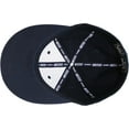 thumbnail image 6 of Solid Flat Brim Bill Fitted Baseball Cap, 6 of 6