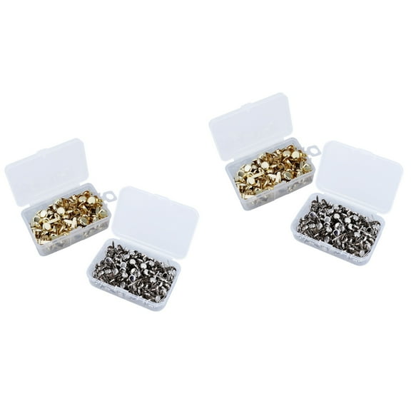 ifundom Metal Paper Fasteners Assorted Color Brads for Crafts, , Rust-Resistant, 1000 Pieces for Scrapbooking and Office Use