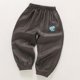 thumbnail image 2 of Odeerbi 2-10 Años Niños Niñas Pantalones de Chándal de Algodón Workout Athletic Sports Jogger Pantalones Cintura Media Lindo Joggers, 2 of 5