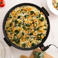thumbnail image 2 of Dash Family Size Electric Skillet with 14 inch Nonstick Surface + Recipe Book for Pizza Burgers, Cookies, Fajitas, Breakfast & More, 20 Cup Capacity, 2.5 Inch Deep, 1400-Watt - Aqua, 2 of 6