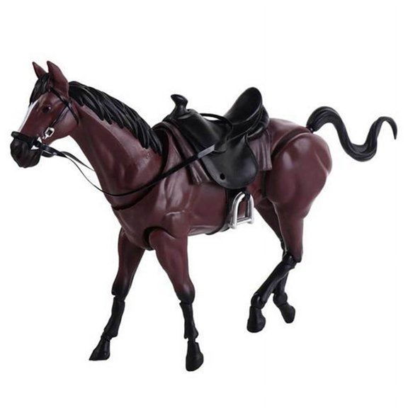 TOP! Horse Movable Model Collection Artist Painting DIY Multi-Jointed Mini Doll B