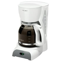 Mr. Coffee SK12-RB Coffee Maker, 11.76 in W, 12.56 in H, 8.43 in D, 12 Cups, 900 W, White