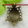 thumbnail image 2 of HOOUN 56 pcs bronze plated tortoise charms pendant 39x23mm B623, 2 of 2