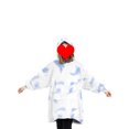 thumbnail image 3 of goowrom Children's Pajama Reversible Animal Blanket Hooded Housewear, 3 of 9