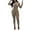 A, variant on Aayomet Jumpsuits For Women Women's Nightclub Sequin High Neck Long Sleeve Jumpsuit Evening Party Slim Fit Bodysuit,A S