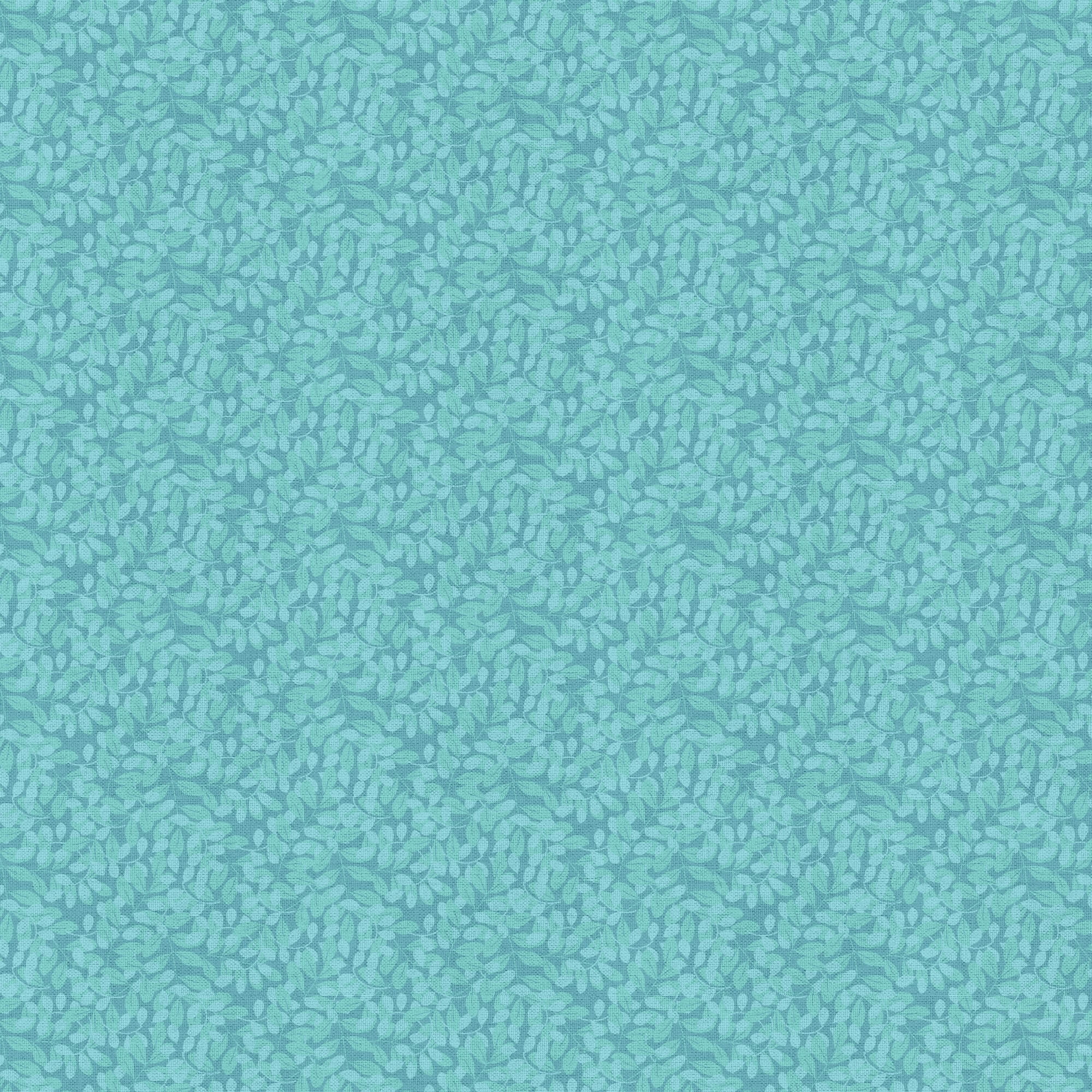 Create It 18"x21" Cotton Floral Texture Precut Sewing & Craft Fabric, Aqua 1 Piece