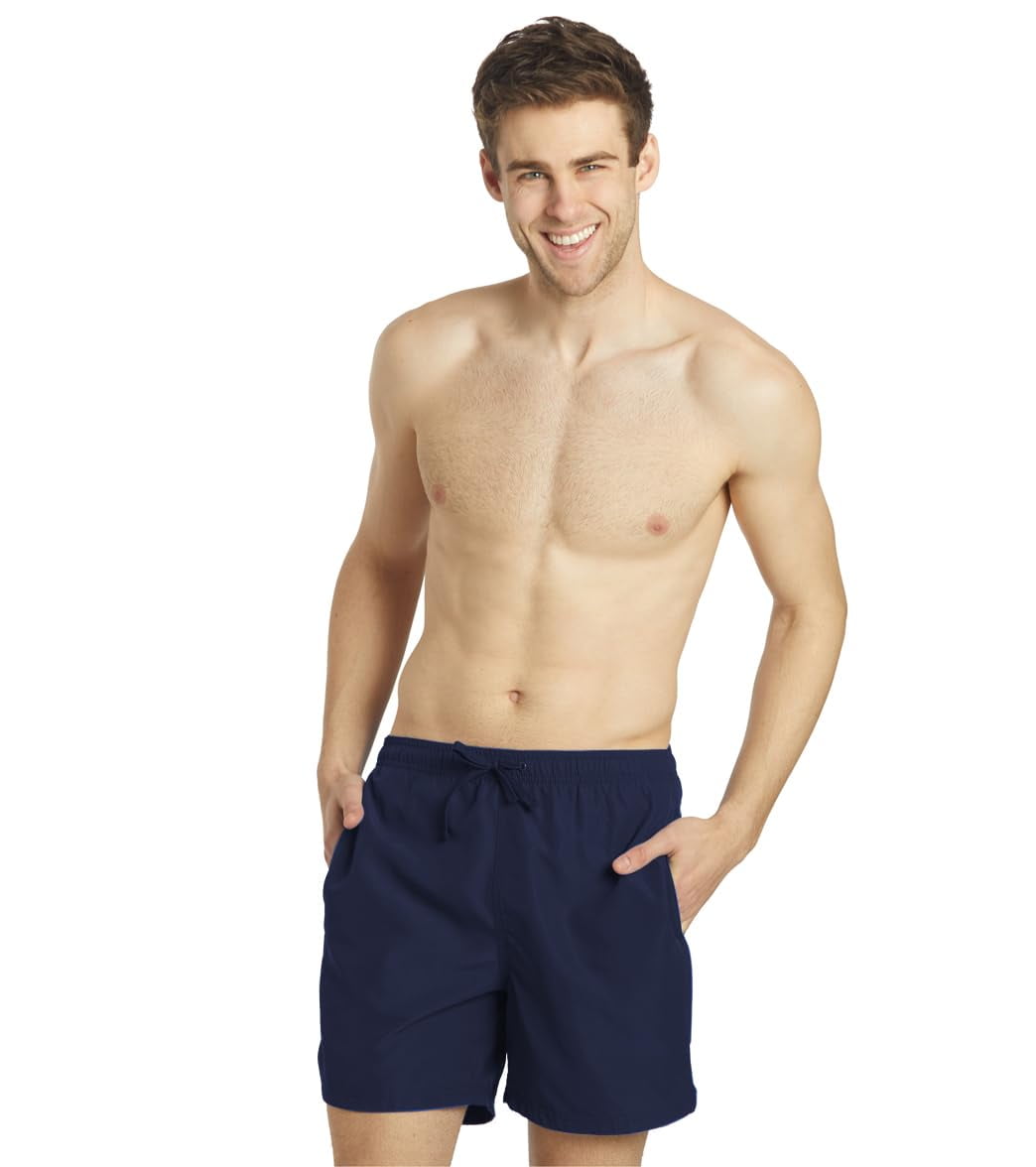 Sporti Men’s 5.5" Active Swim Trunk Volley Short, Trunks (Men’s)