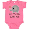 thumbnail image 3 of Inktastic My Cousin Loves Me Boys or Girls Baby Bodysuit, 3 of 5