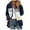 Navy, variant on SEAOPEN Sherpa Hooded Jacket Coat for Women, Soft Comfy Casual Winter Blat Jackets Hoodie Today Coffee,S