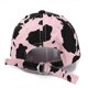 thumbnail image 4 of Gorra de béisbol con estampado de vaca para hombre y mujer, gorros Snapback para papá, gorras de camionero de Hip Hop, sombrero Vintage para hombre, 4 of 5