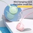 thumbnail image 4 of Pebbuoy Hands-Free Neck Hanging Fan 360-Degree Adjustable 3 Speed Low Noise Rechargeable Mini Personal Neck Fan, 4 of 7