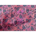 thumbnail image 4 of oneOone Cotton Poplin Pink Fabric Batik Dress Material Fabric Print Fabric By The Yard 42 Inch Wide - B0, 4 of 4