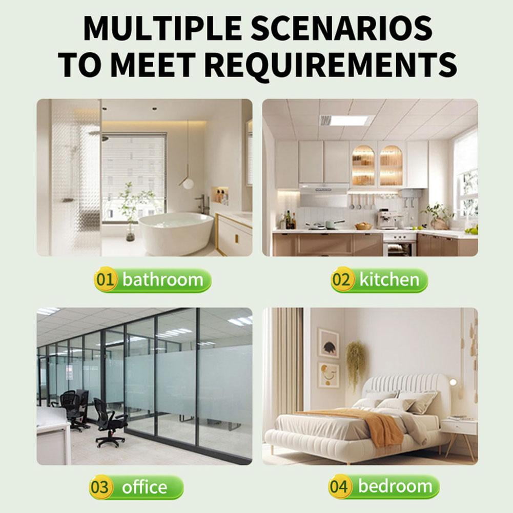 Frosted Glass Paint for Window,Window Privacy Paint,500g Waterproof & UV Resistant Glass Window Film Paint,Frosted Glass Spray for Glass for Bathroom Kitchen Bedroom Sliding Door