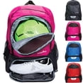 thumbnail image 1 of Mochila de fútbol Athletico para jóvenes, rosa, 1 of 9