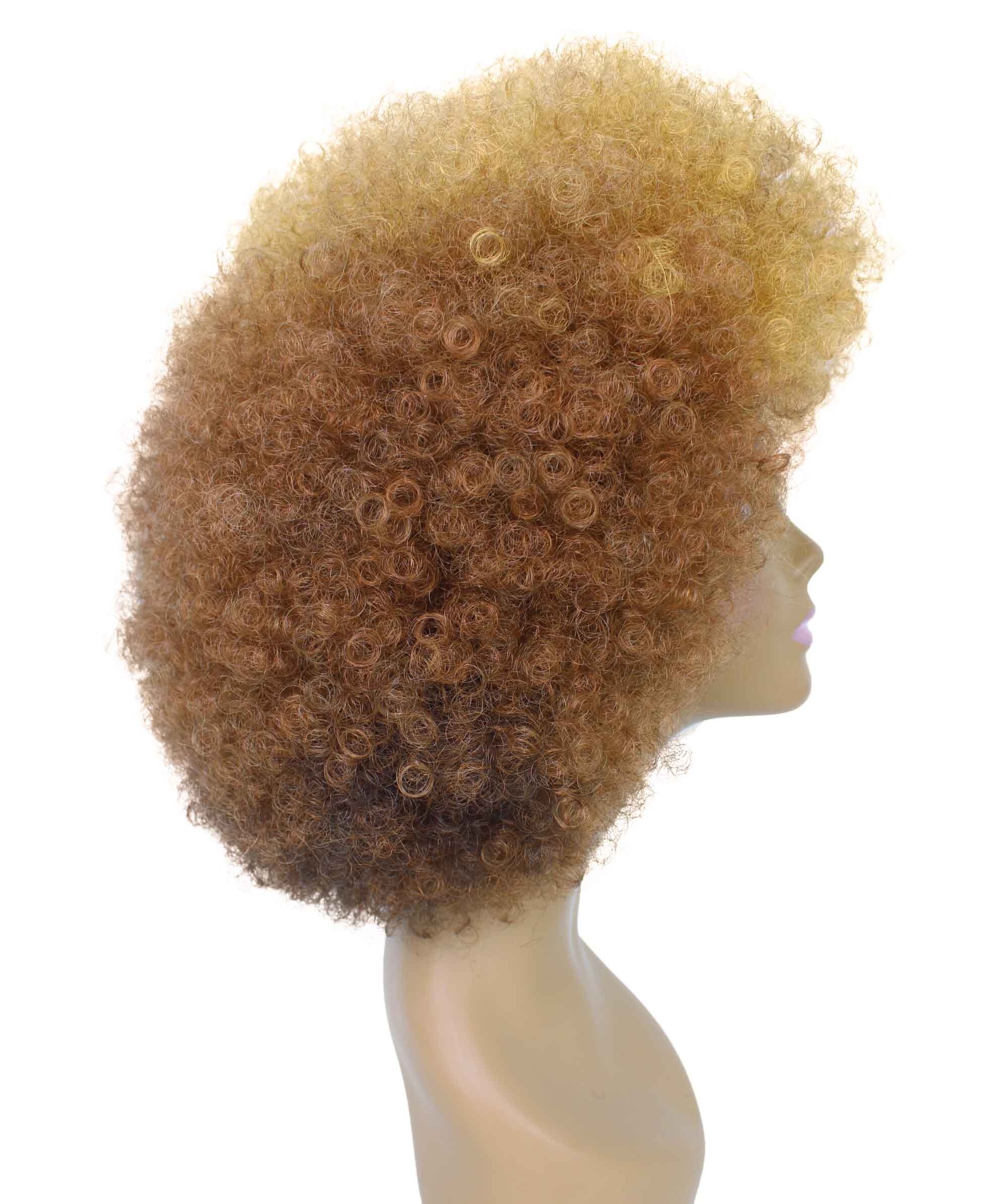 LUXLUXE Taylor Curly 14 in Long Full Wig Full Cap Wig, Heat Resistant Fibers,