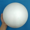 thumbnail image 2 of Foam Ball Half Sphere 25cm School Supplies Smooth for DIY Crafts Decor Party, 2 of 8