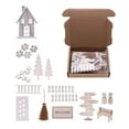 thumbnail image 3 of 1:12 Scale Dollhouse Christmas Miniature Ornament Micro Landscape Ornament Gnome, 3 of 9