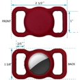 thumbnail image 2 of Soporte para collar de perro Airtag ZHAOCHENG paquete de 2 compatible con collar de gato Apple Airtag, 2 of 5