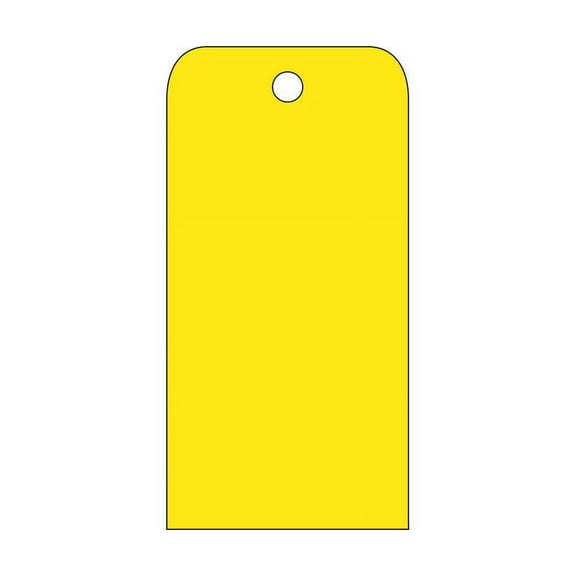 BLANK TAG YELLOW