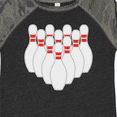 thumbnail image 4 of Inktastic Ten Pins for Bowling Boys or Girls Toddler T-Shirt, 4 of 5