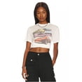 thumbnail image 4 of Junk Food T-Shirt Graphique Mustang pour Femmes, Blanc, Très Petit, 4 of 4