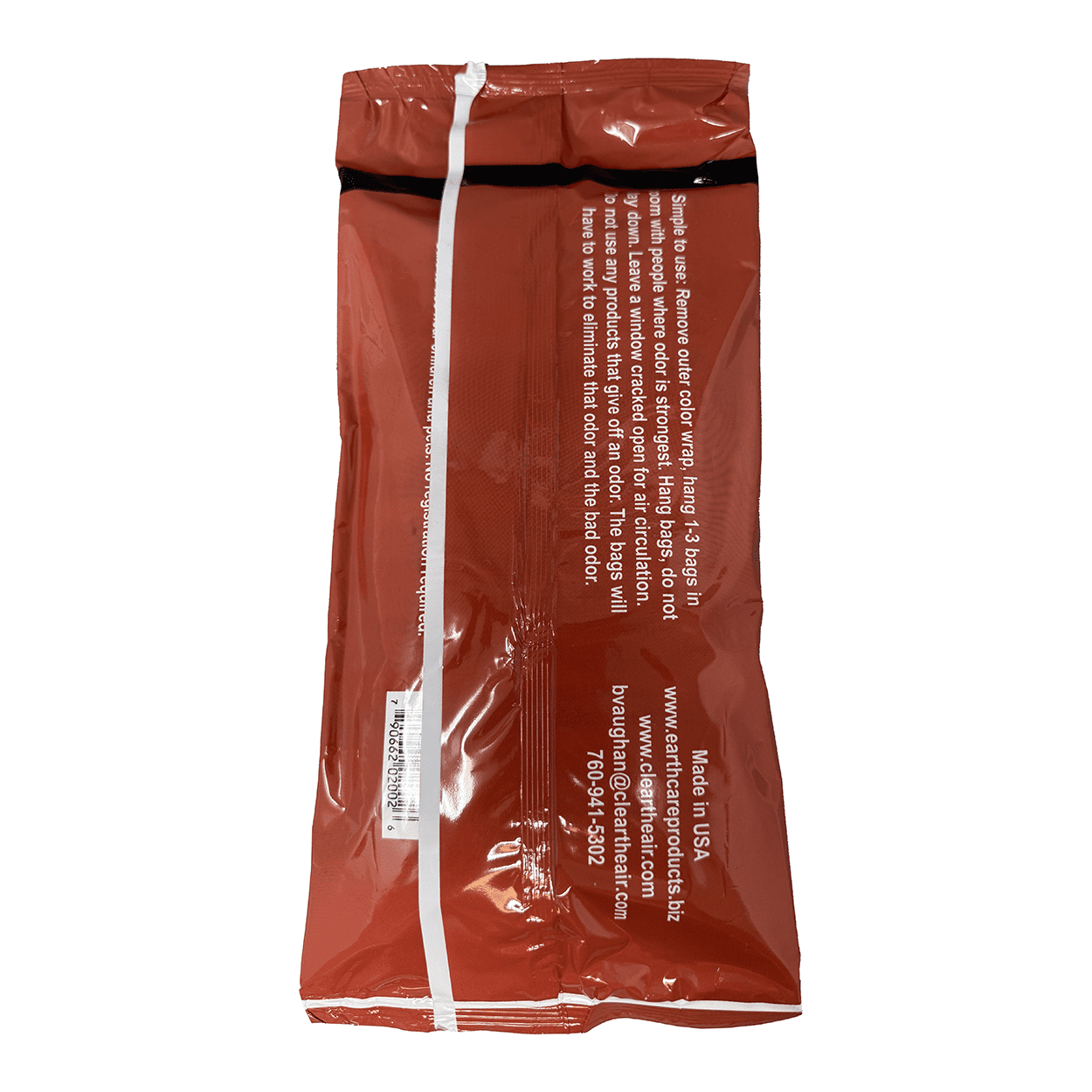 Odor Remover Bag -  Gets Rid of Chemical, Animal & Mildew Smells - 19 oz Bag by EarthCare