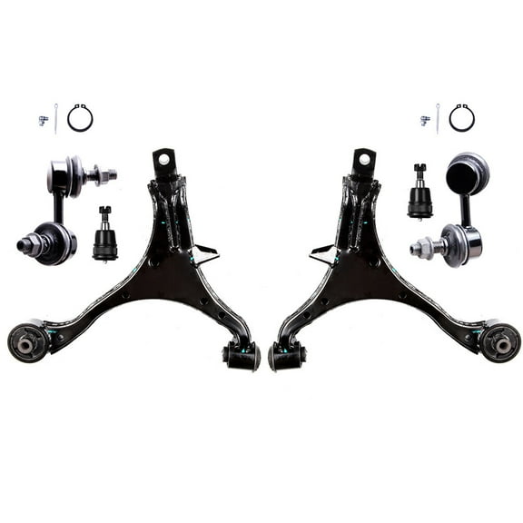 SCITOO 6pcs Front Suspension Kit Lower Control Arm Ball Joints Sway Bar Links Fit For 2002-2006 For Honda CR-V