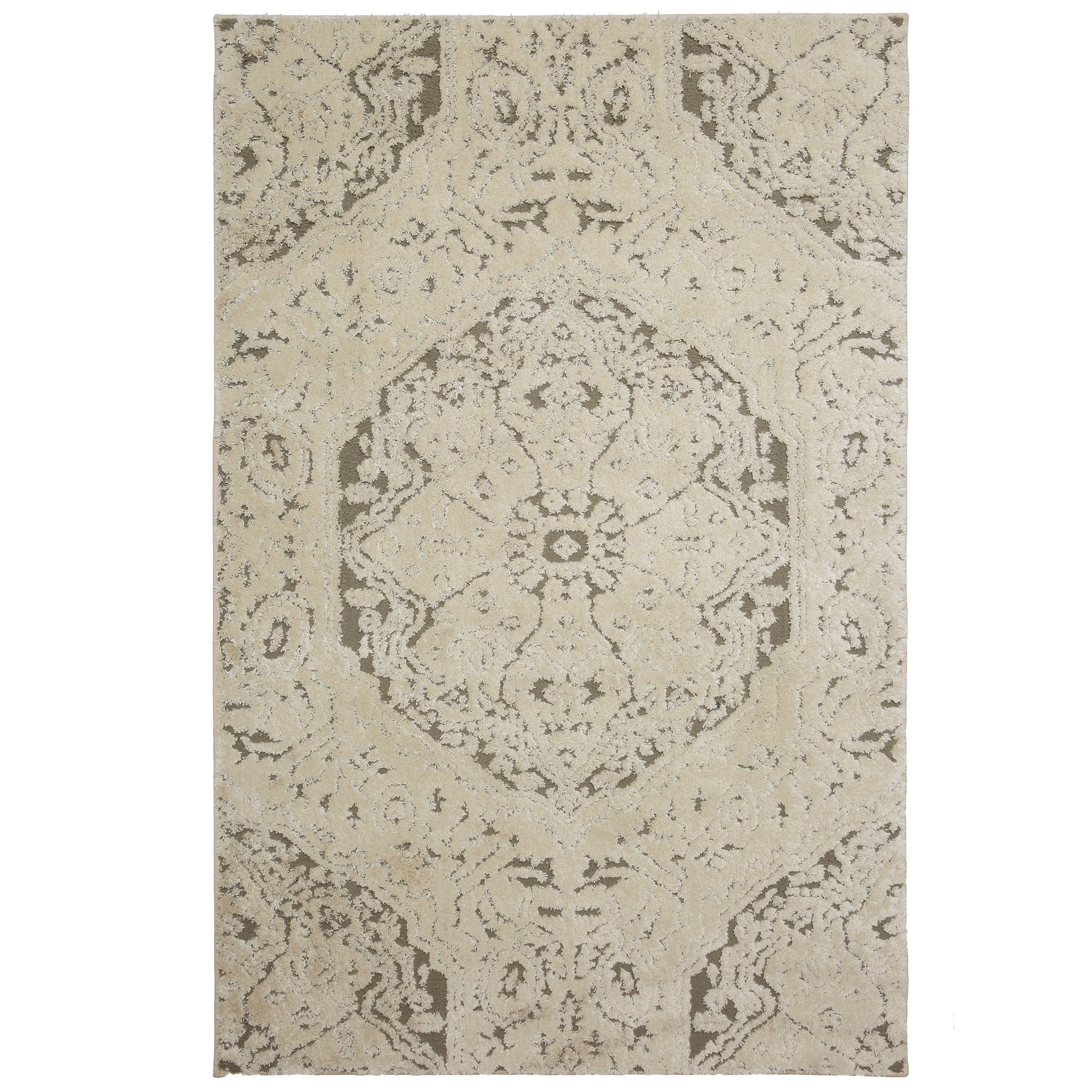 Mohawk Home Loft Francesca Cream Area Rug (5' x 8') 5' x 8'
