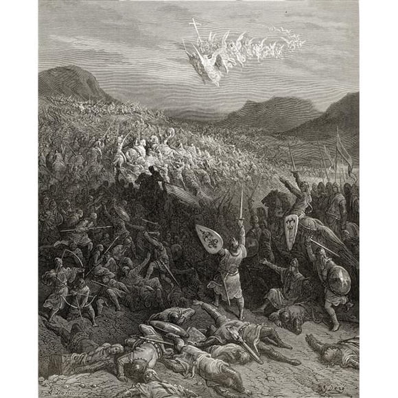 La Bataille de la Nicaea Anatolia pendant la Première Croisade 1096 Poster Print&44; Grand - 26 x 32