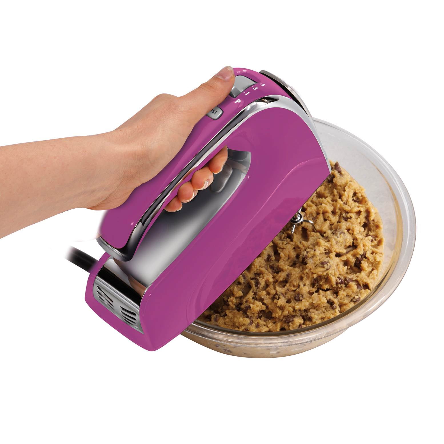 Hamilton Beach 6Speed 290 Watt Hand Mixer with Snap on Case and Pulse
