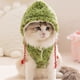 thumbnail image 5 of Sudadera con capucha de muñeco de nieve Sudadera con capucha de otoño/invierno Abrigo grueso blanco y bonito para chica gato, 5 of 7