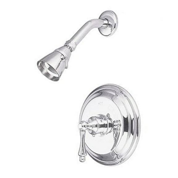 Elements of Design EB3638ALSO St. Louis Single Handle Shower Faucet, 7-1/2" D...