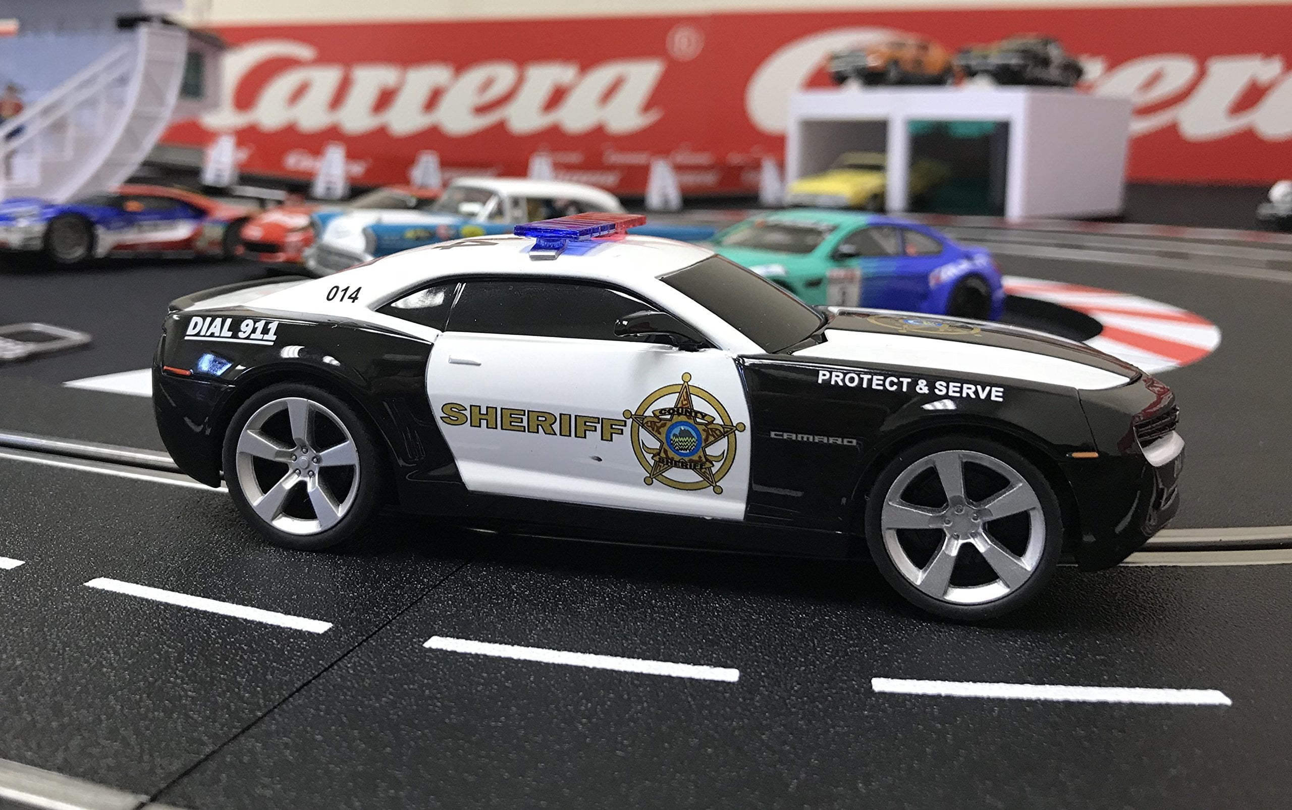 Carrera 30756 Digital 132 Slot Car Racing Vehicle 1:32 Scale - Chevrolet  Camaro Sheriff 