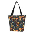 thumbnail image 1 of Fotbe Colorful Plants Mushroom Bolsa de Playa con Estampado, Bolsa de Hombro, Bolsa de Mano Espaciosa, Bolsa de Viaje Ligera, Bolsa de Compras Versátil, 1 of 6
