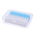 thumbnail image 2 of 320pcs Double-ended Toothpick Soft Silicone Tooth Picks Floss Interdental Brush Stick Hygiene Tools (Green), 2 of 10