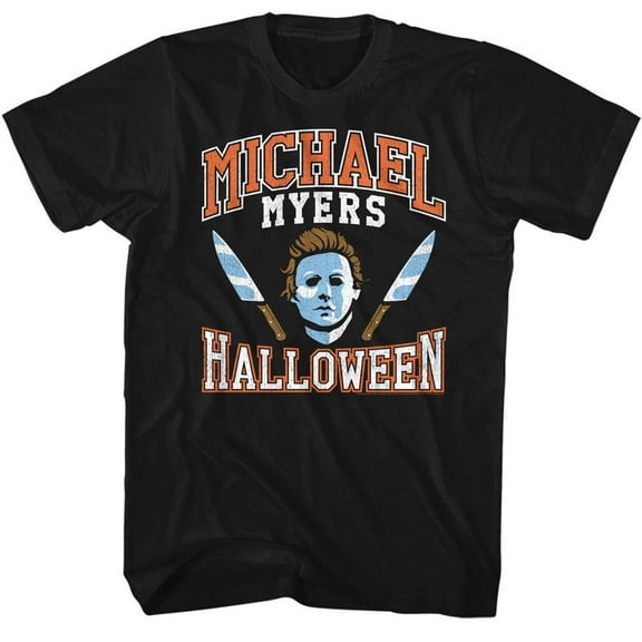 Halloween Varsity Style Michael Black T-Shirt
