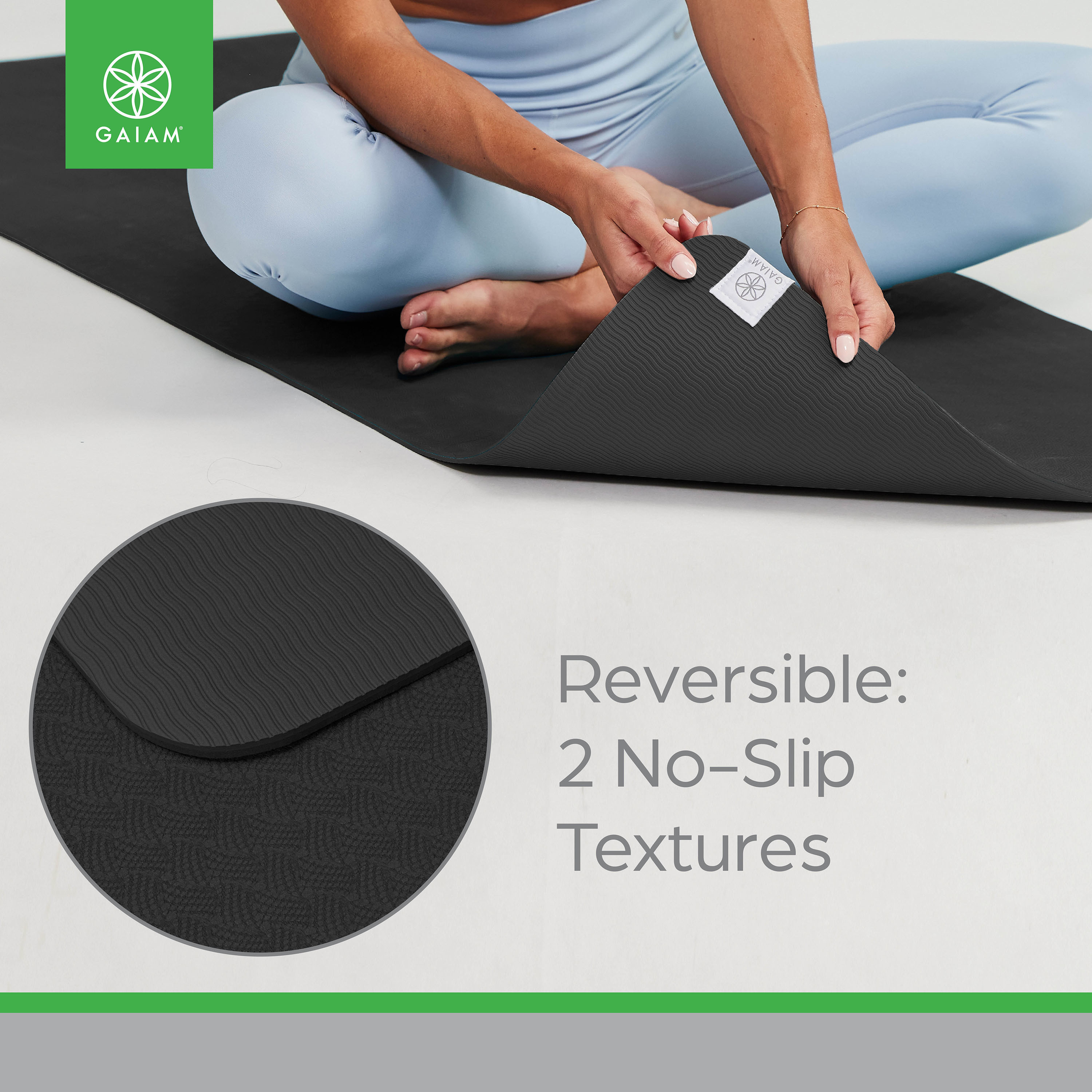 Gaiam Performance Yoga Mat, 6mm photo 4
