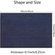 thumbnail image 2 of Navy Blue Placemats Set of 6 - Wipeable, Non-Slip, Heat Resistant, 2 of 4