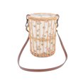 thumbnail image 3 of VALINK Weaving Wicker Hollowed Flower Basket with Handle for Home Decoration, 3 of 7