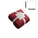 thumbnail image 2 of Manta multifuncional cálida y difusa suave - Funda de franela para siesta de verano - 70x100cm/27.55x39.37in - Acogedora manta de sofá cama lavable a máquina - 7 colores - 100% poliéster - Ligero, 2 of 5