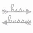 thumbnail image 1 of 1pcs His And Hers Arrow, 1 of 3