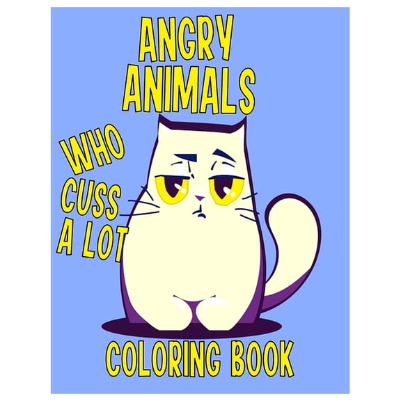 Maybe Swearing Will Help Coloring Book Swear & Cussing Words