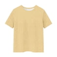 thumbnail image 2 of Top de Manga Larga de la Moda de los Niños de Color Sólido Cuello Redondo Suelto Y Casual Tops para el Uso Casual Diario, Interior, Regreso a Casa, Fiestas de Cumpleaños, Vacaciones, Fotografía, 2 of 5