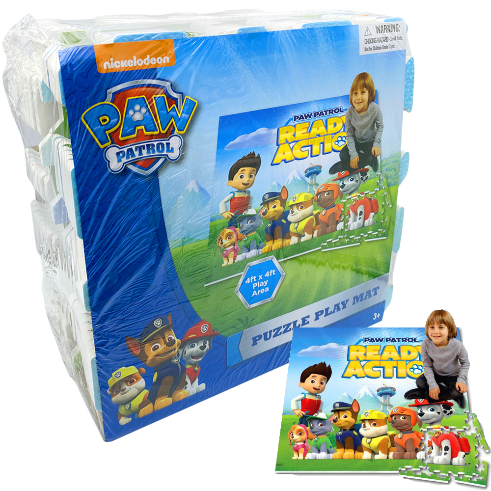 paw patrol foam floor puzzle