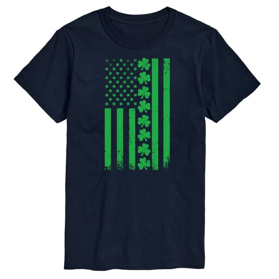 Instant Message - Lucky USA Flag - Men's Short Sleeve Graphic T-Shirt
