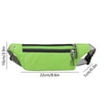 thumbnail image 3 of Taicans Fanny Pack for Men Women,Waterproof Sports Waist Bag Pack,Belt Bag for Travel Hiking Running Hiking Workout Dog Walking Outdoors Sport Fishing Waist Pack Bag Carrying All Phones,Green, 3 of 6
