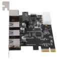 thumbnail image 2 of PCIe Slot to RJ45 USB 3.0 PCIe Expansion Card,with Gigabit Ethernet Controller PCI Express Adapter for Desktop PC, 2 of 8
