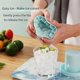 thumbnail image 4 of Small Ice Maker Cup Mini Ice Cube Maker Mold Cylinder Silicone Ice Tray For Freezer Easy Release Press Ice Grid A, 4 of 5