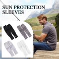 thumbnail image 2 of Mangas de protección solar para hombre, sueltas, de verano, antiultravioleta, finas, para ciclismo, pesca, transpirables., 2 of 7